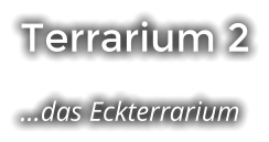 Terrarium 2 …das Eckterrarium